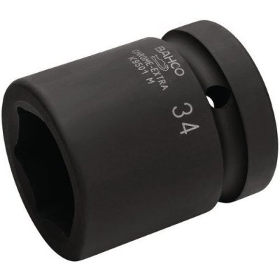 BAHCO  - Douille &agrave; choc 6 pans 1"" 75 mm finition phosphat&eacute;e - K9501M-75