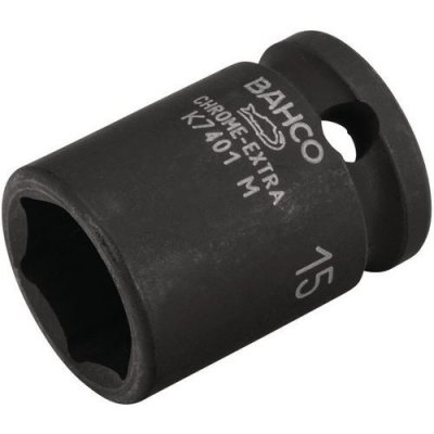BAHCO  EMBOUT DE DOUILLE 3/8 MACHINE, 6 PANS, 18MM - K7401M-18