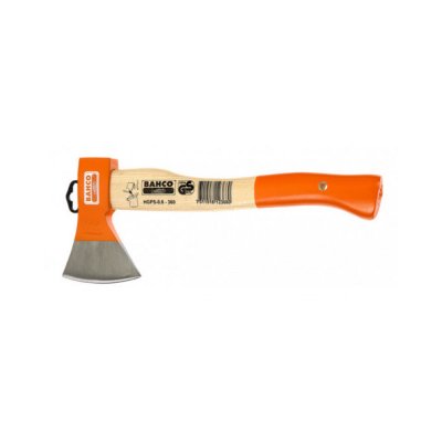 BAHCO  - Hache de camping HGPS-0.6-360 manche courb&eacute; en fr&ecirc;ne