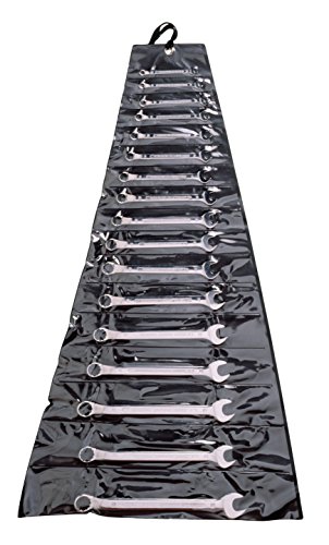 BEST PRICE SQUARE Bahco Jeu de cl&eacute;s mixtes plates (coud&eacute;es) 17 pcs dans un &eacute;tui plastique - 1952m/17t