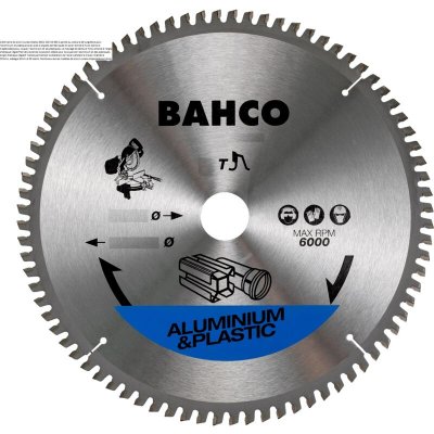 BAHCO  - Lame de scie circulaire &Oslash;210 mm 48 dents pour alu et plastique 8501-17S