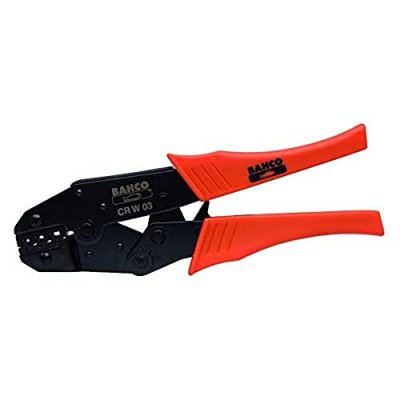 BAHCO  Pince &agrave; Cliquet Amovible Pour Cosses De Type Barillet Ouvert 225 Mm 
