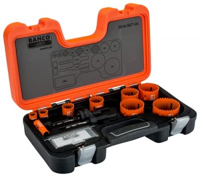 BAHCO  scie cloche professionnelle 16-64 mm 3834-set-95 402567
