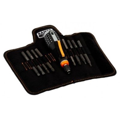 BAHCO  Tournevis ERGO avec lames de rechange en lot, 9 pcs - BE-8572