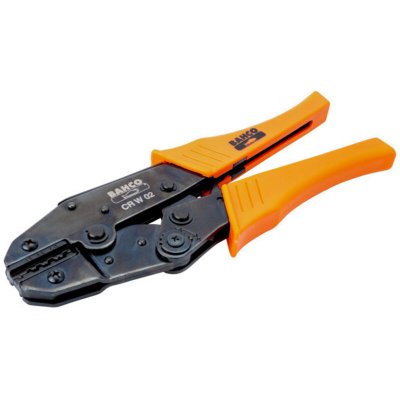 BAHCO  W CR - 02 Non isol&eacute;s Pince &agrave; sertir &agrave; cliquet