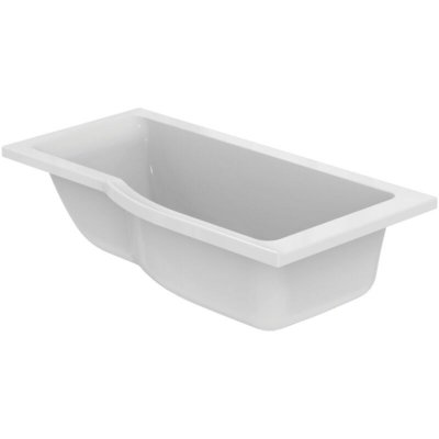 Baignoire bain/douche 150x80 Ideal standard asym&eacute;trique Connect Air droite