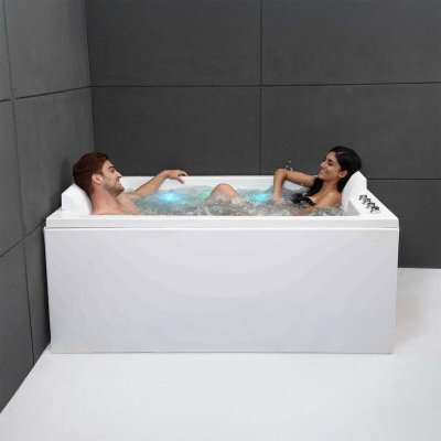 Baignoire baln&eacute;o 2 places cetana duo wave l170xl100xh63cm, by spalina