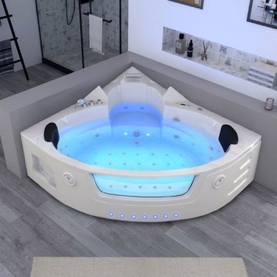 Baignoire baln&eacute;o Maeva 39 jets - Blanc