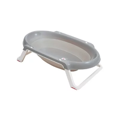 TIGEX Baignoire b&eacute;b&eacute; pliable grise 