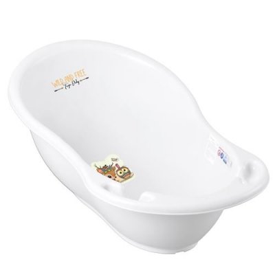 GENERIQUE Baignoire b&eacute;b&eacute; thermom&egrave;tre Blanc Biche 86 cm - Blanc