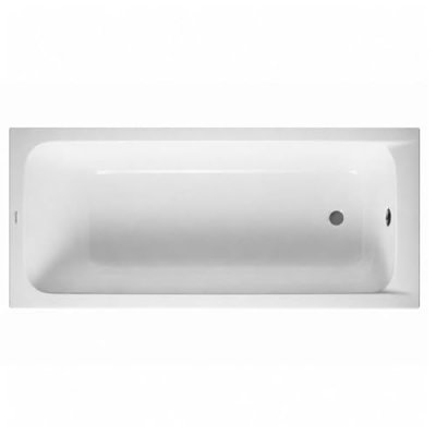 Baignoire droite 160x70 Duravit D-Code - non renseignable