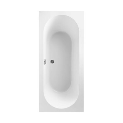 Baignoire droite 190 X 90 VILLEROY ET BOCH O Novo Solo acrylique