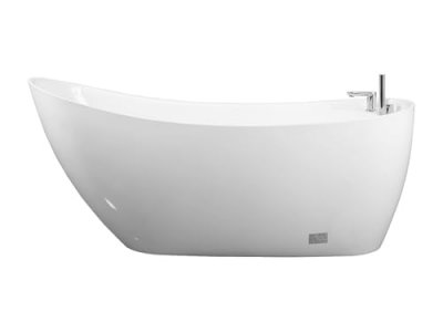 Baignoire &icirc;lot NATALIA avec robinetterie - 282L - 170*75*73cm - Blanche