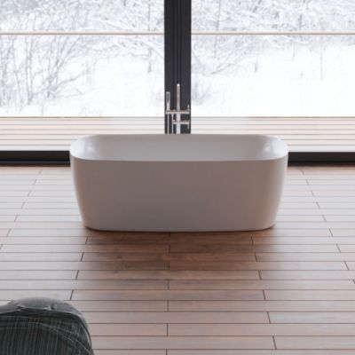 Baignoire &icirc;lot ovale swing 170x80cm, by spalina