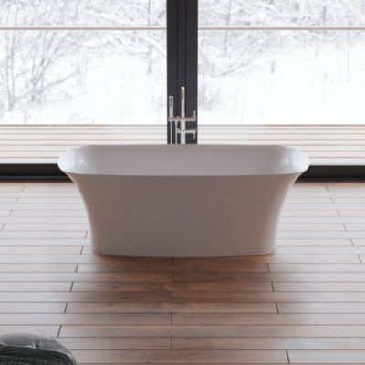 Baignoire &icirc;lot rectangulaire bliss 170x80cm, by spalina