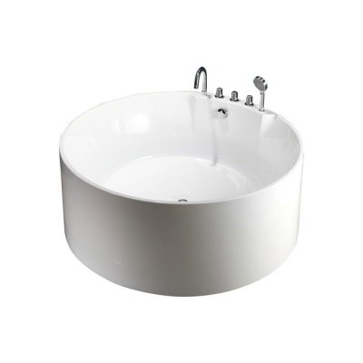 Baignoire &icirc;lot ronde LINDA 150*150*58cm