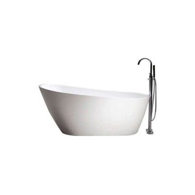 Baignoire ilot Sophia de 150 cm en acrylique Blanc