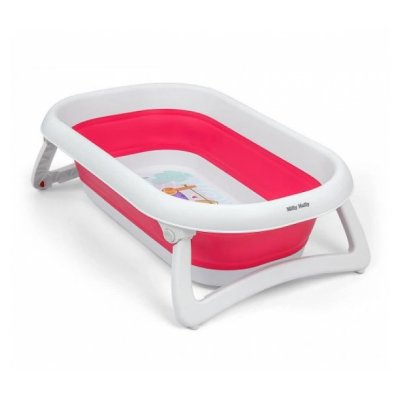 MILLY MALLY Baignoire pliante  aqua pink 5901761127720