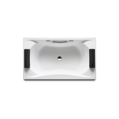 Baignoire rectangulaire 2 places BeCool Roca 1800 x 900mm - Blanc - Roca