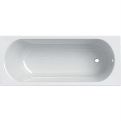 Baignoire rectangulaire BASTIA 160x70 cm Blanc Acrylique 00091800000