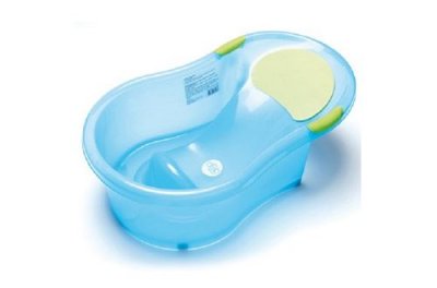 DBB REMOND Baignoire Rigide -  - 0-6 mois - Bleu Translucide - Pour Gar&ccedil;on 