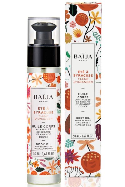 BAIJA Ba&iuml;ja Et&eacute; &agrave; Syracuse - Fleur d'Oranger Huile Corps et Bain Flacon 50ml