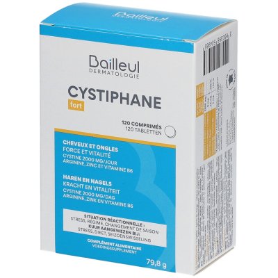 BAILLEUL -Biorga Cystiphane Fort 120 comprim&eacute;s - Bo&icirc;te 120 comprim&eacute;s