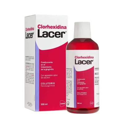 LACER Bain de bouche  clorhexidina (500 ml) (parapharmacie)