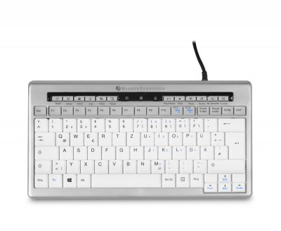 BAKKER ELKHUIZEN Bakker BakkerElkhuizen S-board 840 USB Allemand Gris