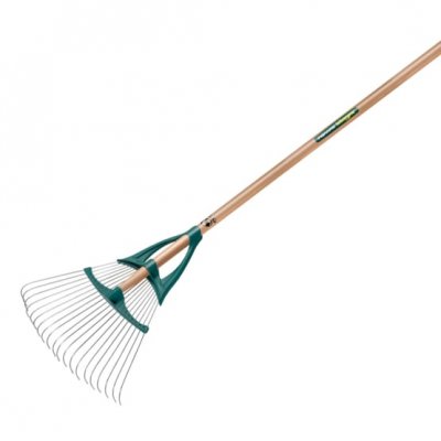 LEBORGNE Balai &agrave; gazon Xfil &eacute;mousseur 20 dents Em bois 1m50 - 