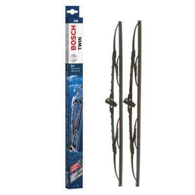 BOSCH Balai d'essuie-glace  3 397 118 400 Twin 530 530+530mm 2 pi&egrave;ce