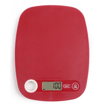 LIVOO Balance de cuisine DOM354B Feel good moments Plastique Rouge
