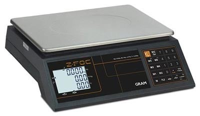 GRAM Balance de cuisine &eacute;lectronique 15 kg zfoc-15 -  - - abs