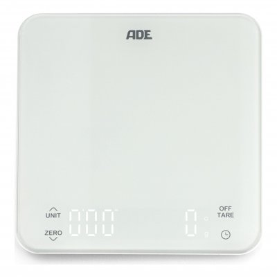 ADE Balance de cuisine &eacute;lectronique 5 kg/1 g blanc ke2100