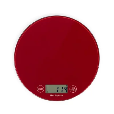 LIVOO Balance de cuisine &eacute;lectronique  DOM494R Rouge chili 
