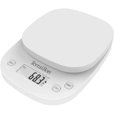 TERRAILLON Balance de cuisine &eacute;lectronique  Pr&eacute;cision Blanc 