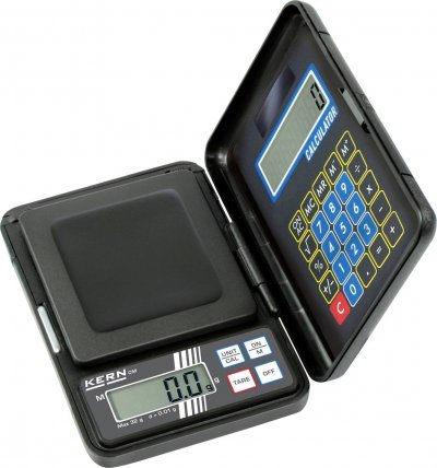 KERN Balance de poche avec couvercle repliant  CM 150-1N -S3