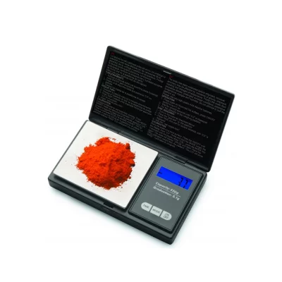 LACOR Balance De Poche Port&eacute;e 650g Pr&eacute;cision 0.1gramme Noire