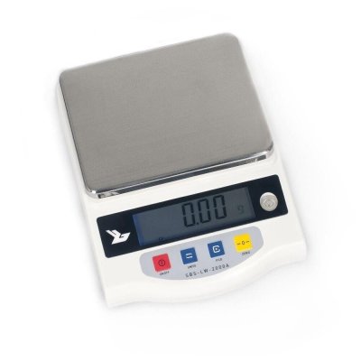 HELLOSHOP26 Balance de pr&eacute;cision digitale professionnelle cuisine laboratoire 2.000g / 0.01g - LCD