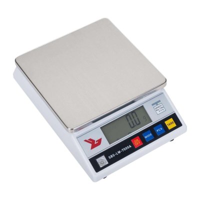 Balance de pr&eacute;cision digitale professionnelle cuisine laboratoire 7.500g / 0.1g