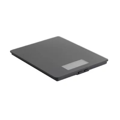 MASTRAD Balance digitale plateau en verre noir - 