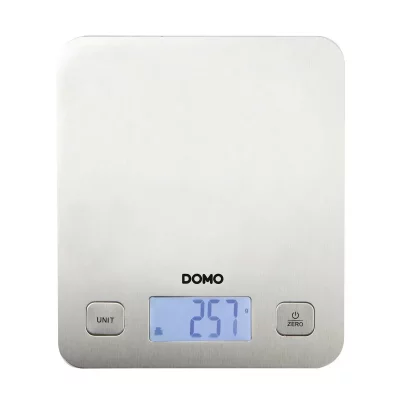 DOMO Balance menage max5kg/1g lcd p lateau inox arret auto