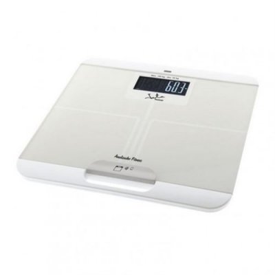JATA Balance Num&eacute;rique avec Bluetooth  J595 150 Kg Blanc verre