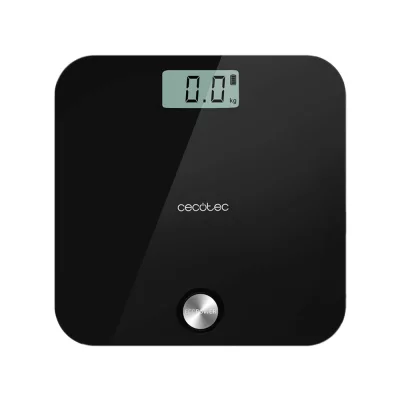 CECOTEC Balance Num&eacute;rique de Salle de Bain EcoPower 10000 Healthy Black LCD 180 kg Noir