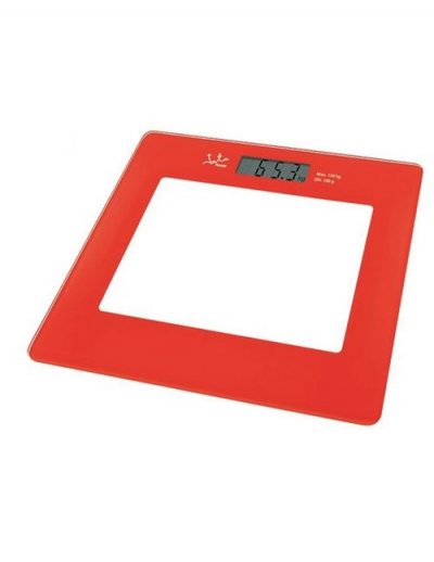 JATA Balance num&eacute;rique de salle de bain  290r rouge