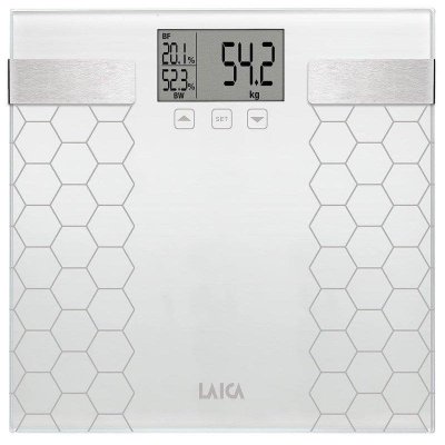 LAICA Balance num&eacute;rique de salle de bain  ps5014 blanc