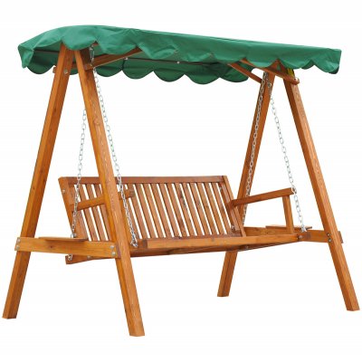 OUTSUNNY Balancelle de jardin 3 places