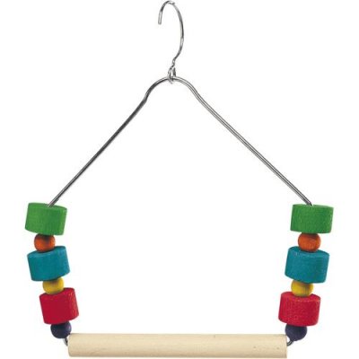 FERPLAST Balan&ccedil;oire en bois pour oiseaux - ter 4084