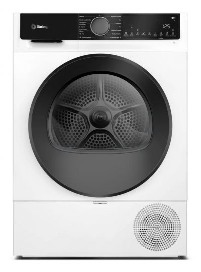 BALAY  3SB093BC s&egrave;che-linge Pose libre chargement frontal 9 kg Blanc