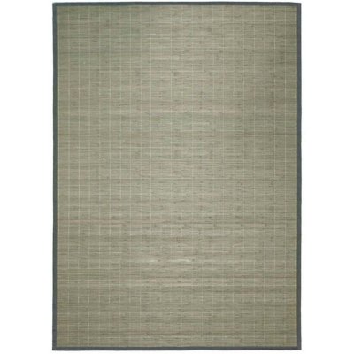 THEDECOFACTORY Bali chic - Tapis en bambou gris vert 135x190cm